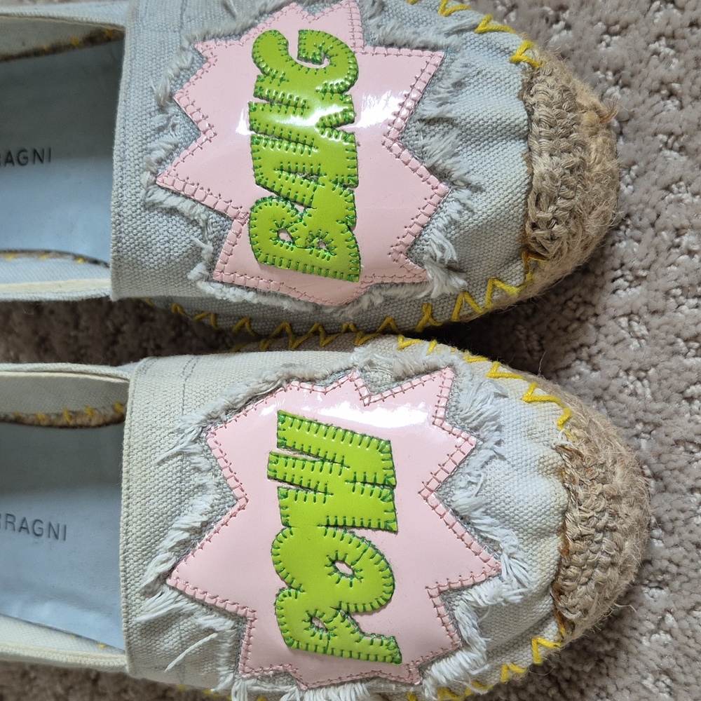 Chiara Ferragni Pow Bang espadrilles